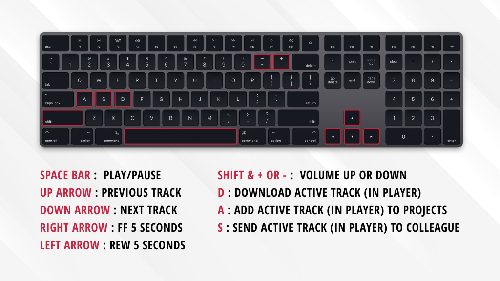 APM Search Keyboard Shortcuts Guide
